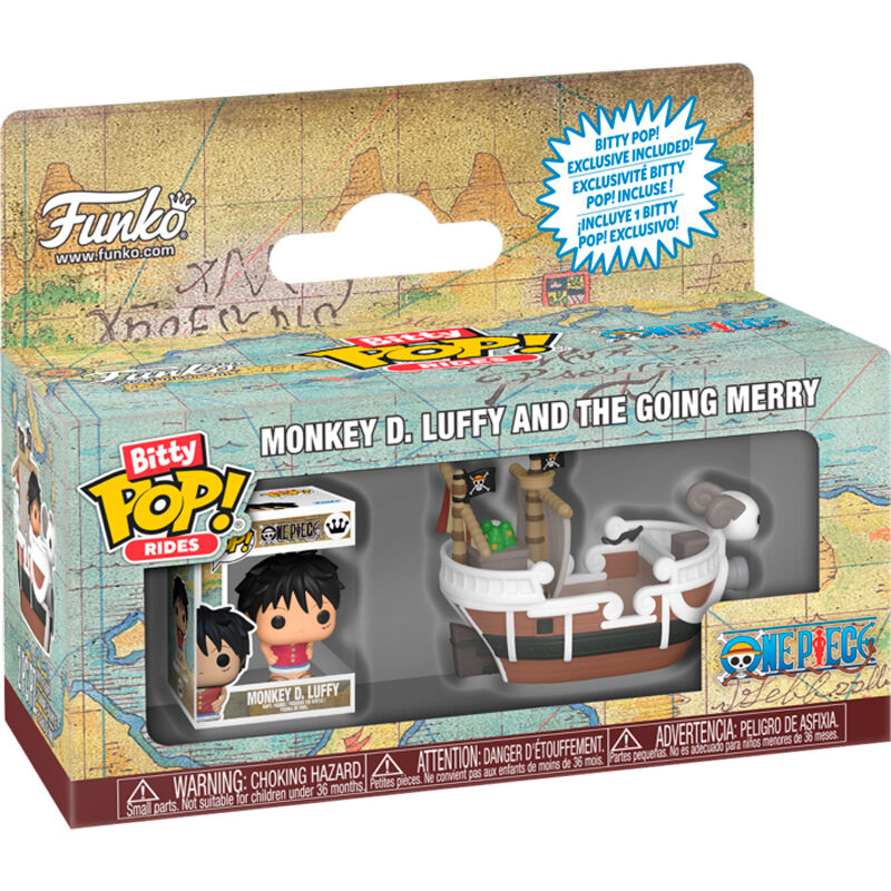 Bitty POP Rides One Piece Monkey D. Luffy and the Going Merry